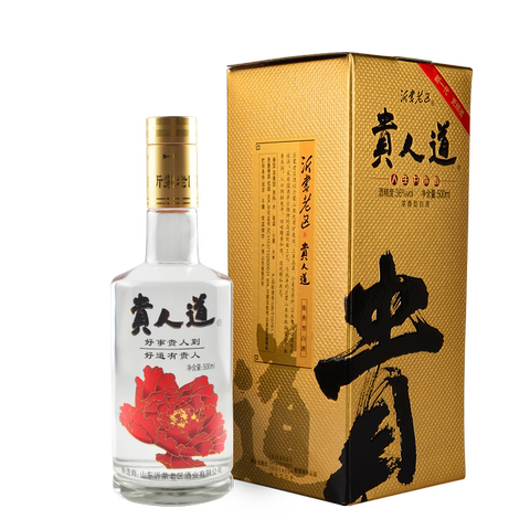 贵人道36度500ml6瓶装浓香型白酒酒厂自营整箱优惠实惠装白酒