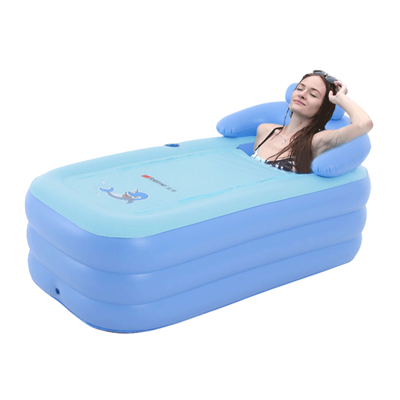 盈泰充气浴缸加厚成人浴盆折叠浴桶儿童洗澡盆泡澡桶塑料沐浴桶