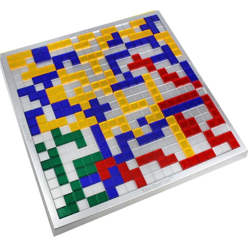 亲子对战角斗士棋2-4人方格游戏俄罗斯方块桌面智力拼6岁益智玩具