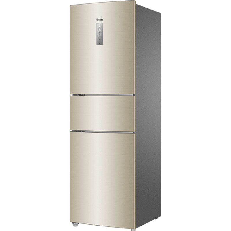 haier/海尔 bcd-217wdvlu1三门双变频智能风冷节能小型家用电冰箱