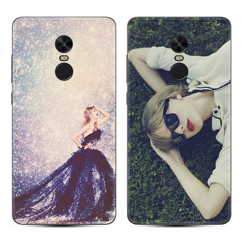 taylor swift霉霉泰勒适用于红米note2 note3 mote4手机壳软硅胶