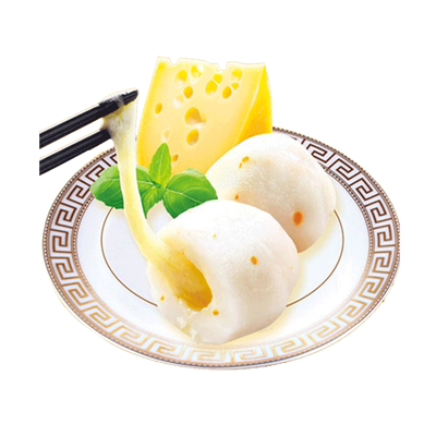 鱼极芝士宝120g 火锅丸 火锅食材 芝士鱼丸 鱼丸 芝心鱼丸