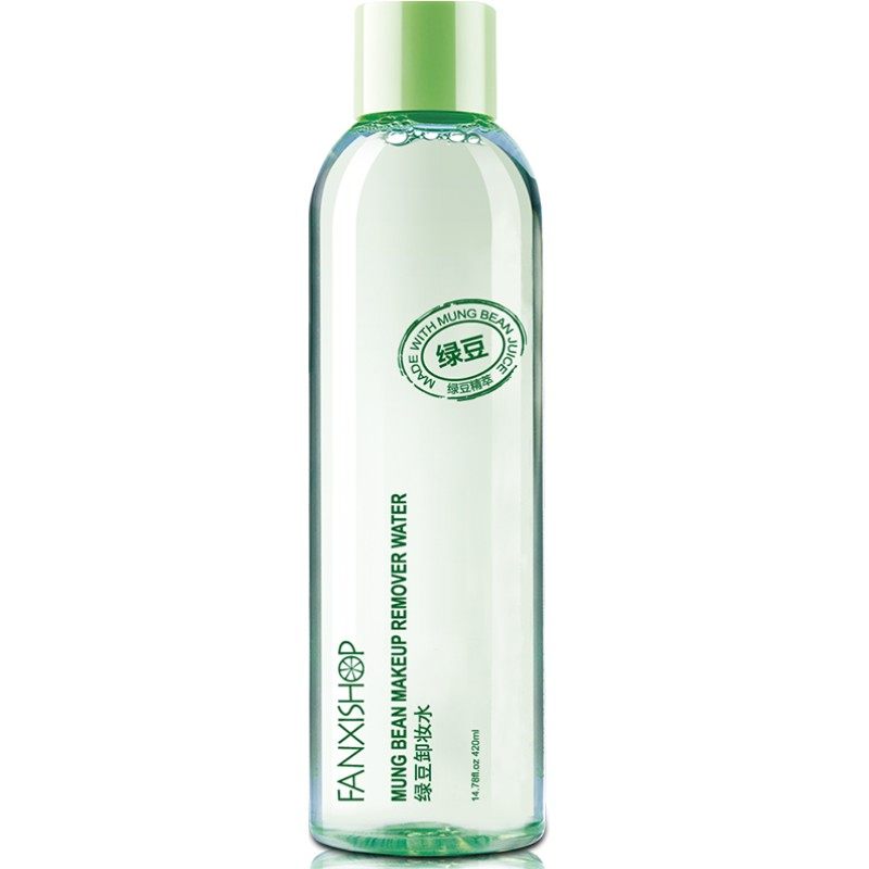 凡茜绿豆卸妆水正品脸眼唇三合一卸妆液净透清洁毛孔卸妆油淡妆