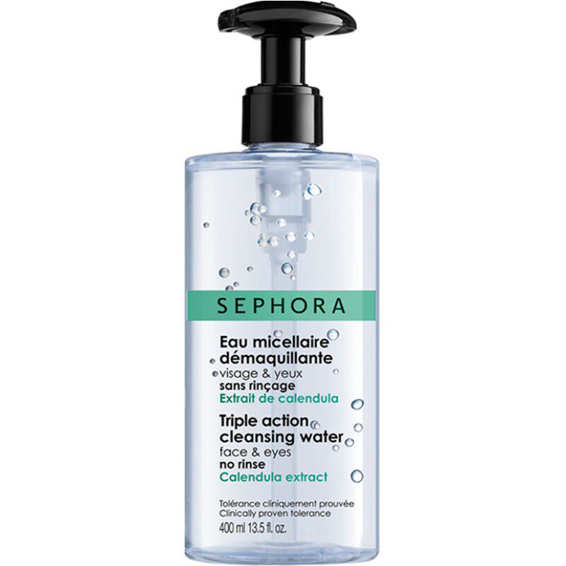 【双11立享5折】sephora/丝芙兰卸妆水温和卸妆眼唇脸女按压瓶