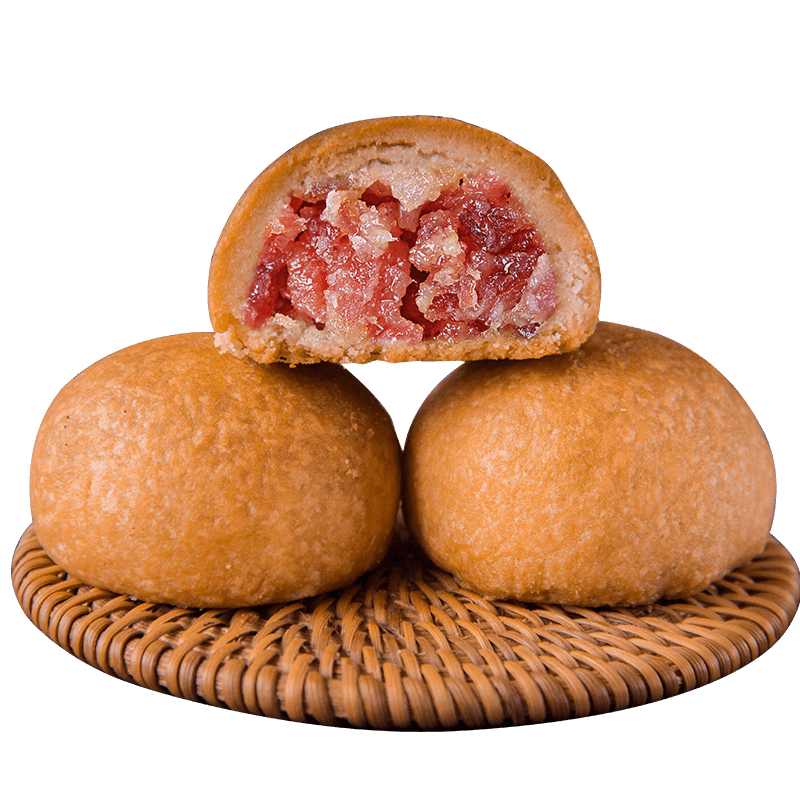 宣威火腿小月饼散装5斤多口味滇式云腿酥饼中秋老式月饼云南特产