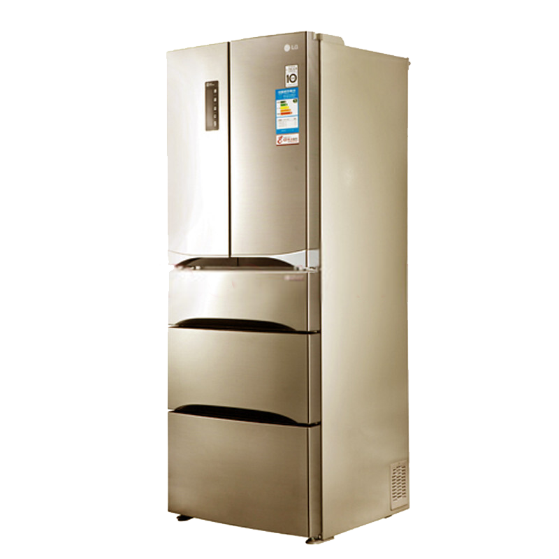 lg gr-k40pnvq 447l多门家用风冷冰箱无霜变频电冰箱智能温控节能