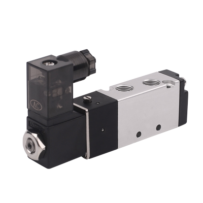 正泰电磁阀气阀220v二位五通 24v 12v电磁换向阀4v110-06电磁阀