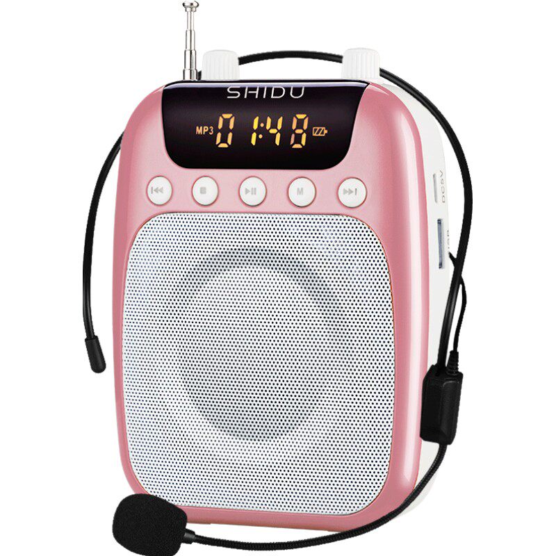 十度s358 小蜜蜂无线扩音器教师专用导游户外便携式多功能播放器 - 十