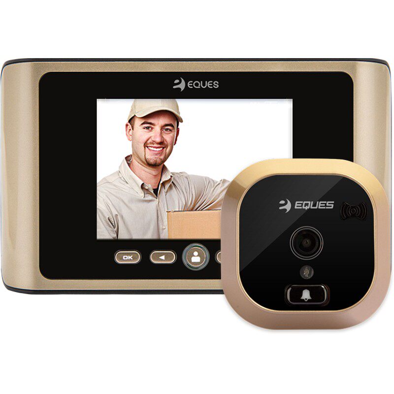 移康智能可视门铃电子猫眼移动侦测监控家用夜视摄像头防盗门镜