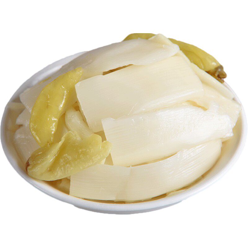 泡椒竹笋片山椒脆笋丝子尖新鲜小包装开袋即食下饭菜酸辣特产零食-怎