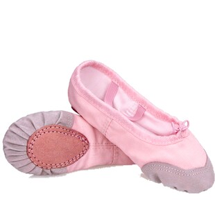 儿童跳舞鞋小白鞋