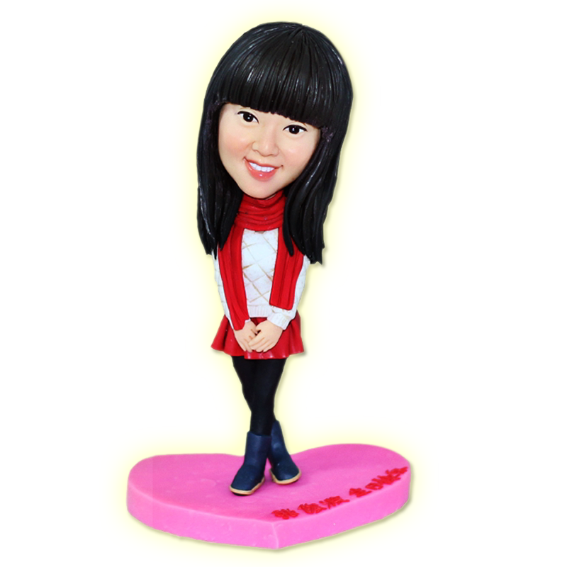 玩陶人泥塑泥人真人定制 粘土捏人像diy玩偶软陶人偶公仔订做礼物