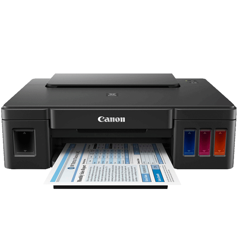 佳能g1810彩色喷墨洗照片打印机家用学生办公学生器墨仓式原装连供