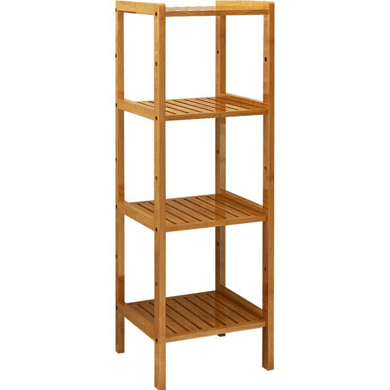 楠竹方形花架实木简易地面绿萝花盆架客厅置物架阳台多层多肉架