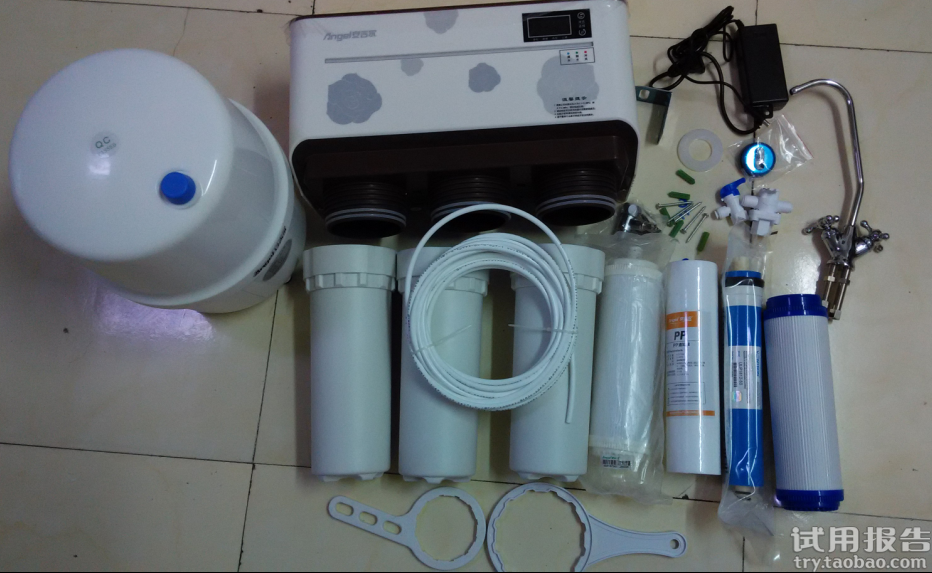 安吉尔净水器滤芯更换提醒双水机