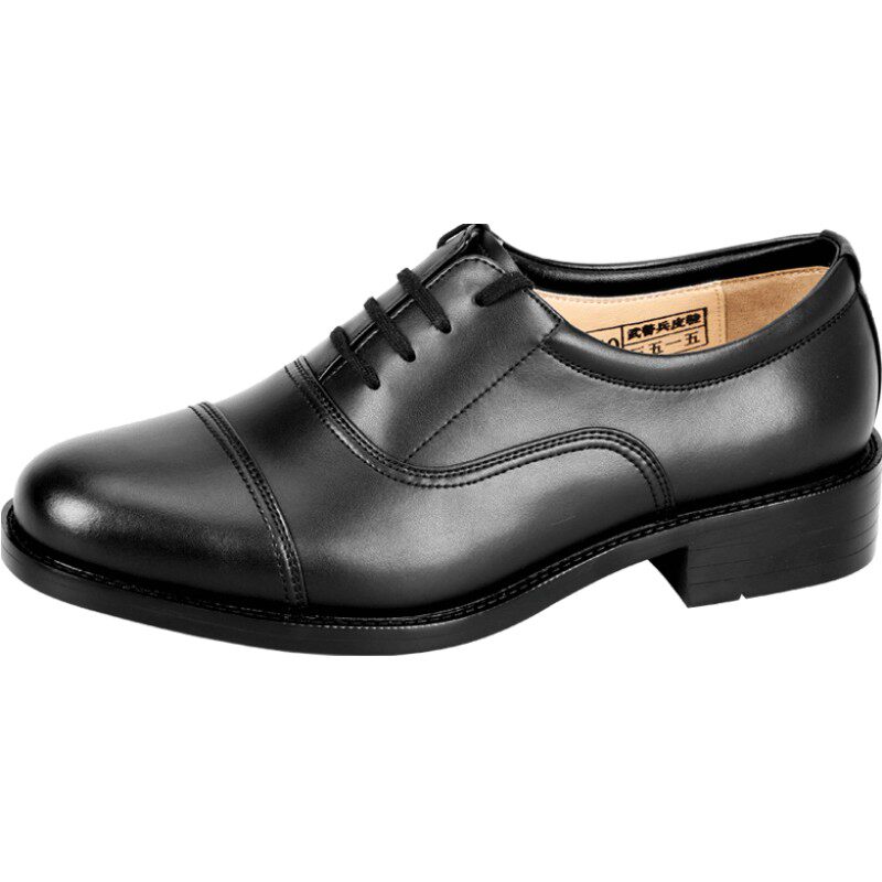 3515强人皮鞋男鞋三接头商务正装休闲鞋三尖头正品休闲黑色鞋子男