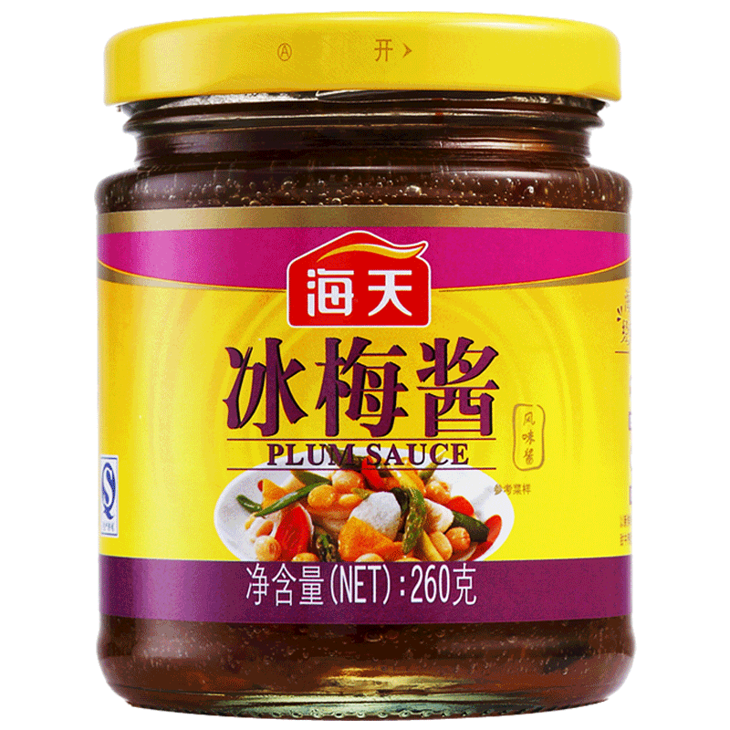 海天冰梅酱260g梅子酱烧鹅烤鸭叉烧酱蘸料