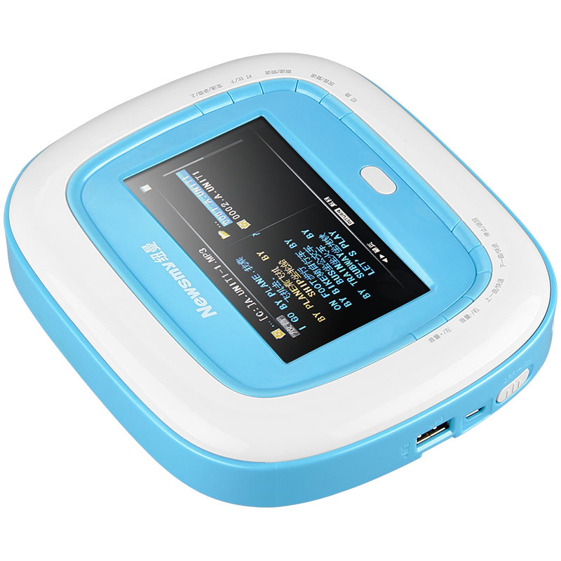 便携式dvd随身听插卡u盘mp3播放机vcd cd英语学习机小学生初中生可视