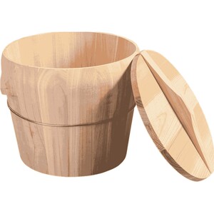 蒸尚美木制蒸米饭饭桶厨房蒸饭木桶