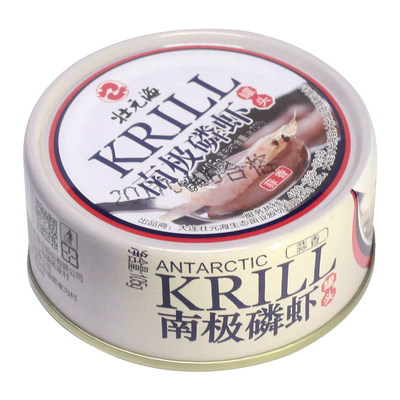 壮元海南极磷虾罐头虾制品虾肉大连特产即食虾酱下饭海鲜零食小吃