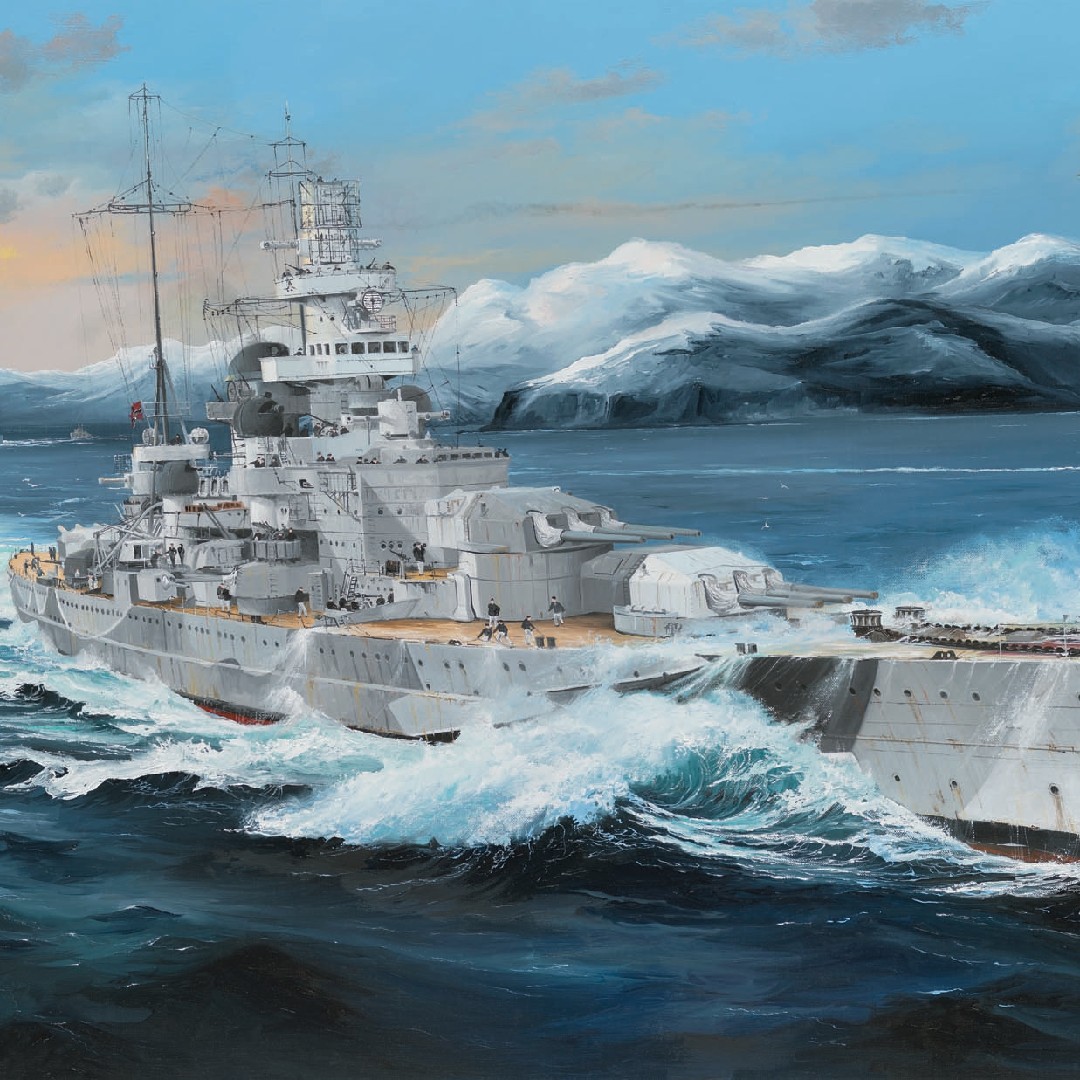 【现货】 小号手模型 1/200 德国 沙恩霍斯特 战列巡洋舰 03715