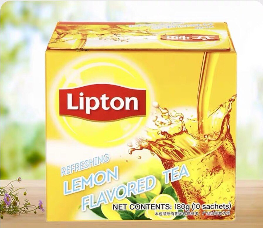 立顿红茶粉_lipton立顿柠檬茶维c果汁冲饮品红茶粉18g*10包柠檬冰爽茶