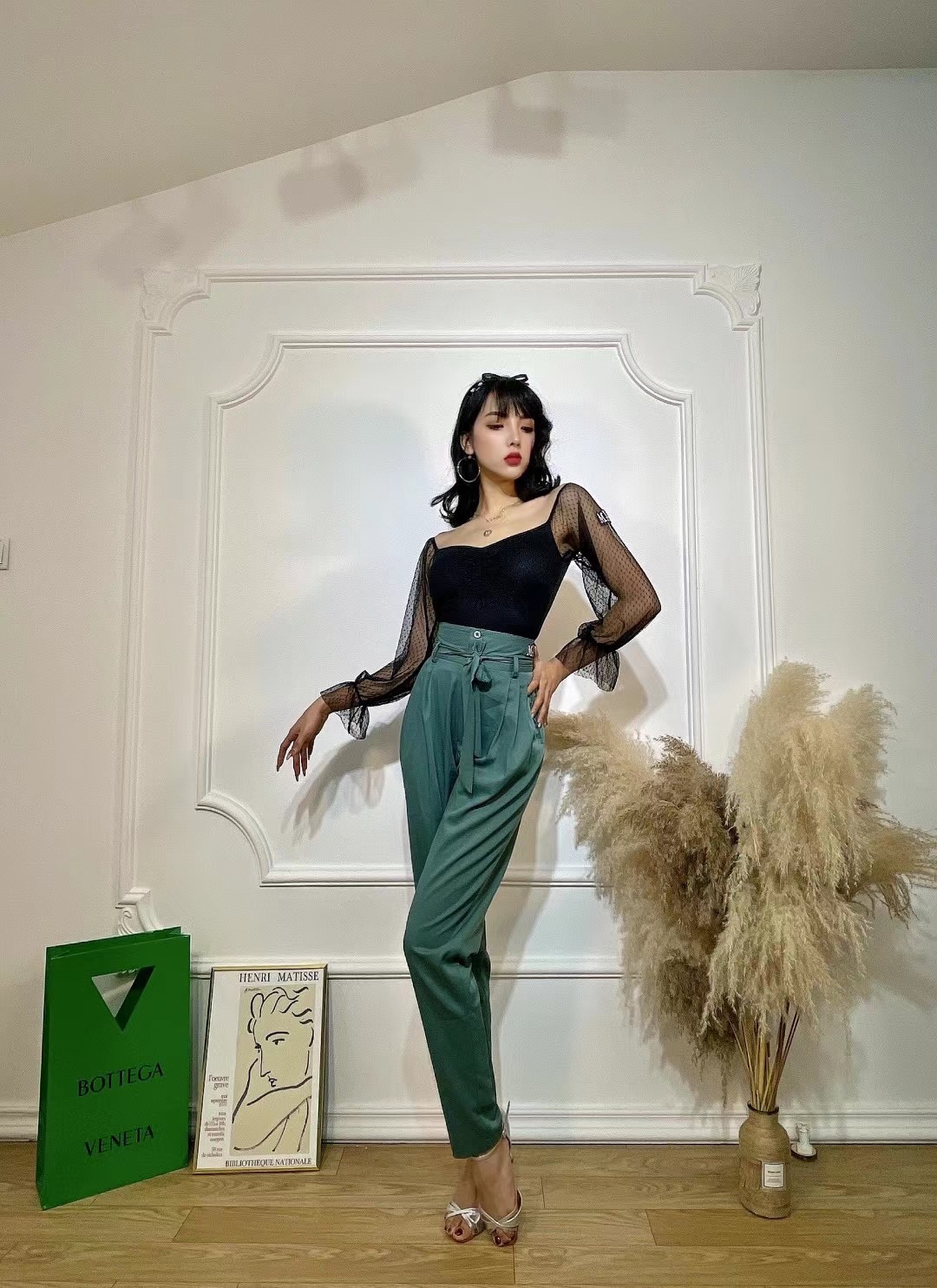 MLX拉丁舞服专业国标舞蹈高腰摩登舞女长裤收腰收腿宽松练功服|ruв категории движение/йога/фитнес/фанаты товаров, танец/аэробика/гимнастика, латинский танец, латинский танец загрузки - от Buy2taobao.com для оказания профессиональной услуги покупки агента Taobao