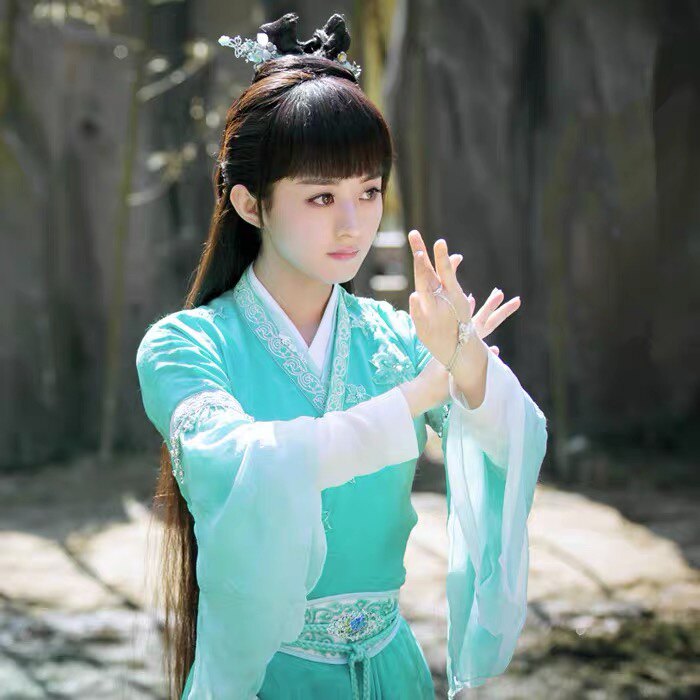 青云志赵丽颖同款古装服装诛仙碧瑶cos仙女汉服摄影服年会演出服