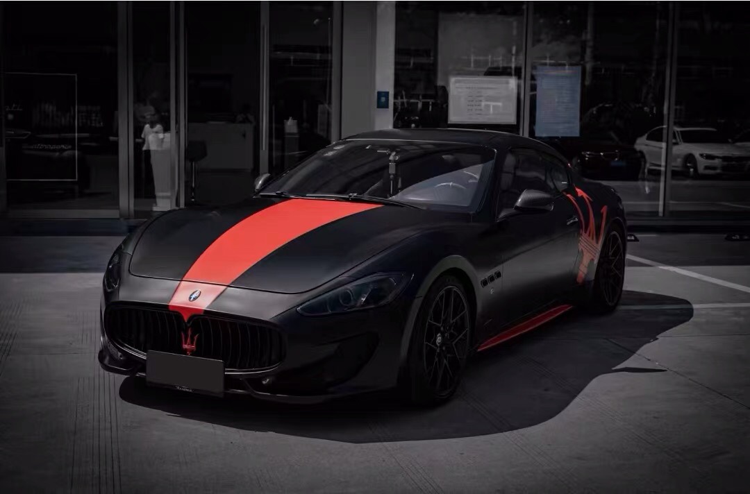 玛莎拉蒂gts引擎个性装饰拉花总裁grecalegt全车汽车装饰贴