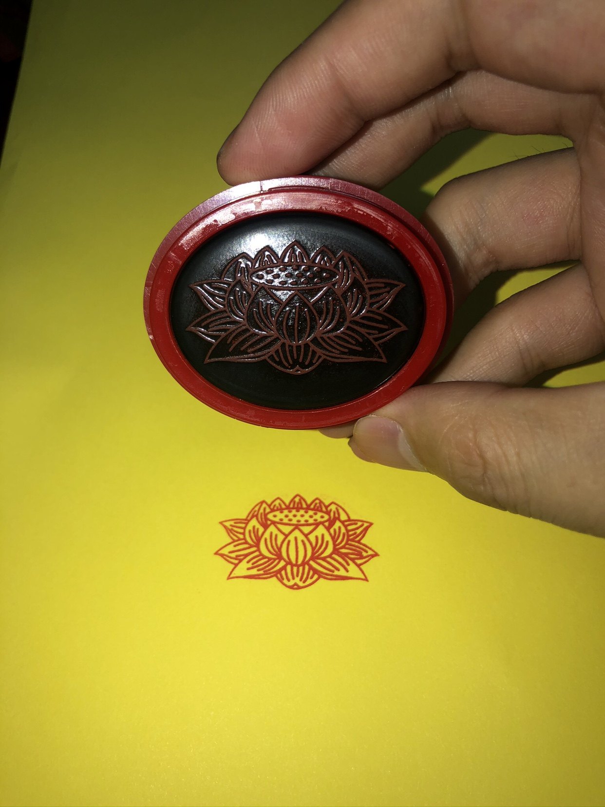 莲花印章道教莲花印章佛教莲花印章念经专用印章佛殿佛堂用品