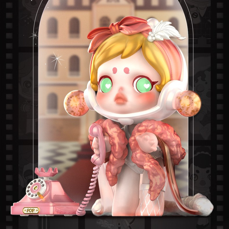 泡泡玛特正品skullpanda人生如戏系列盲盒确认款公仔收藏手办摆件