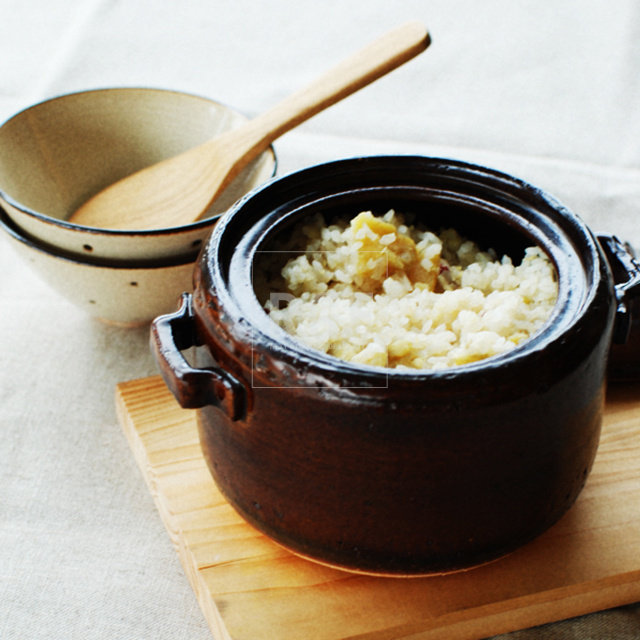 日本进口studio m陶土饭锅炖锅日式土锅砂锅炖煲煲仔饭煮粥煲汤锅
