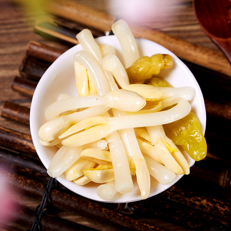 泡椒花生苗花生芽酒店摆盘宴席冷菜凉拌净菜开袋即食下饭酱菜800g