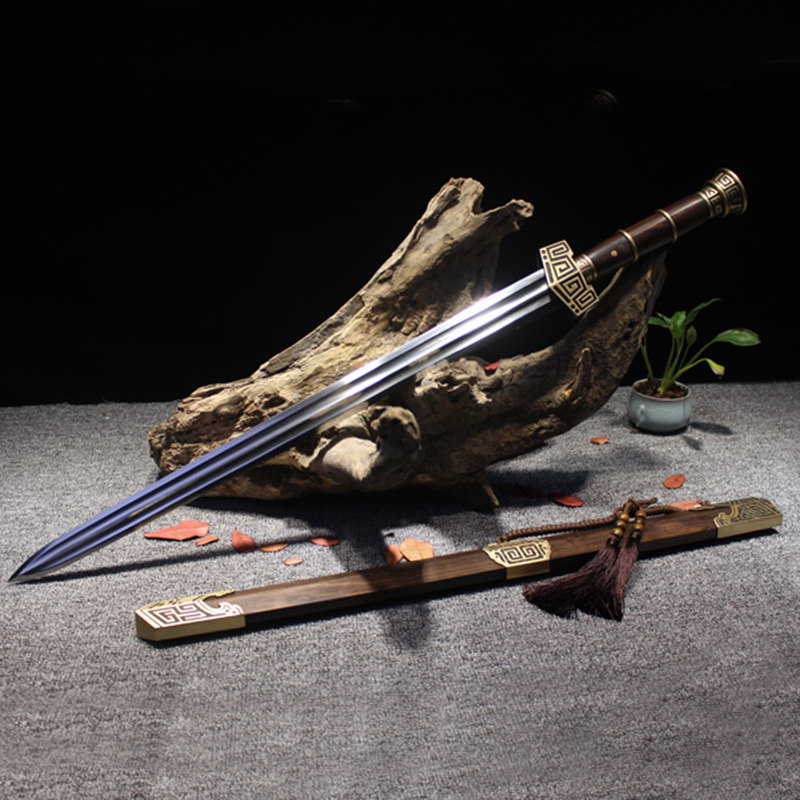 一折龙泉宝剑 纯手工