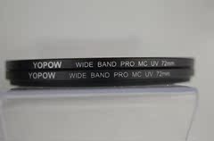正品  72mm UV镜 保护镜片 yopow优品 多层镀膜超薄MCUV