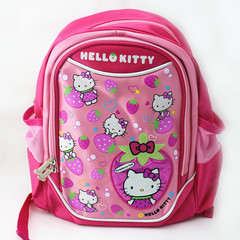 专柜正品Hello Kitty 凯蒂猫儿童书包小学生护脊双肩包 小学生包