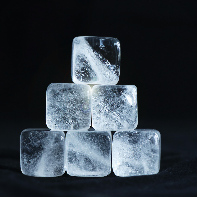 冰酒石天然水晶冰块真冰质感红酒冰镇饮料冰夹套装降温冰石优惠券