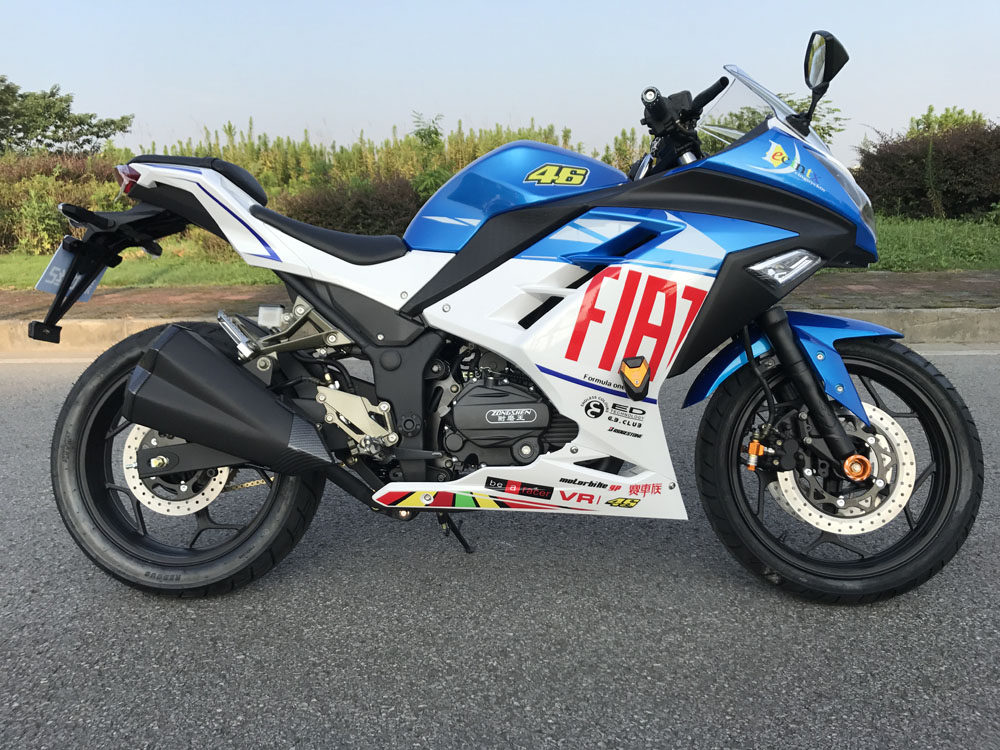 二手正品地平线 川崎小忍者公路赛 150c--250cc 北极光趴赛摩托车