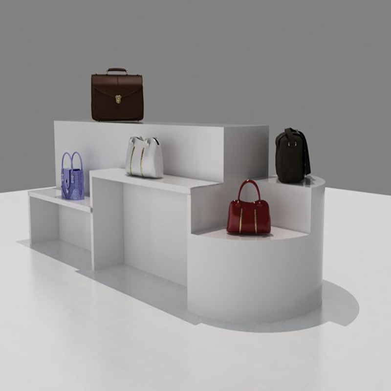 包包中岛展示台 鞋帽箱包玩具乐高花店模型公司展厅促销展示柜