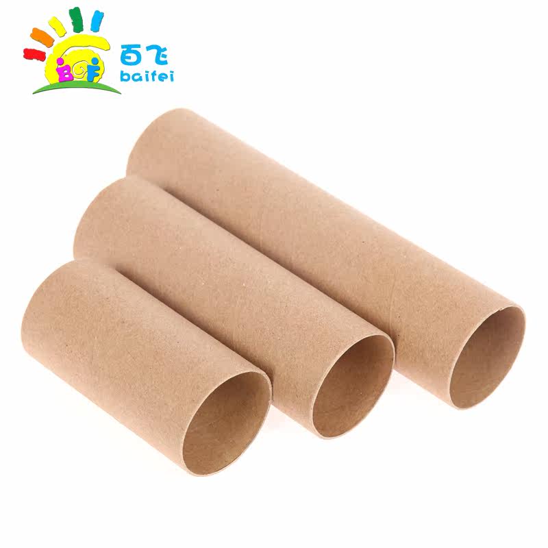 一折卫生纸芯幼儿手工diy纸筒