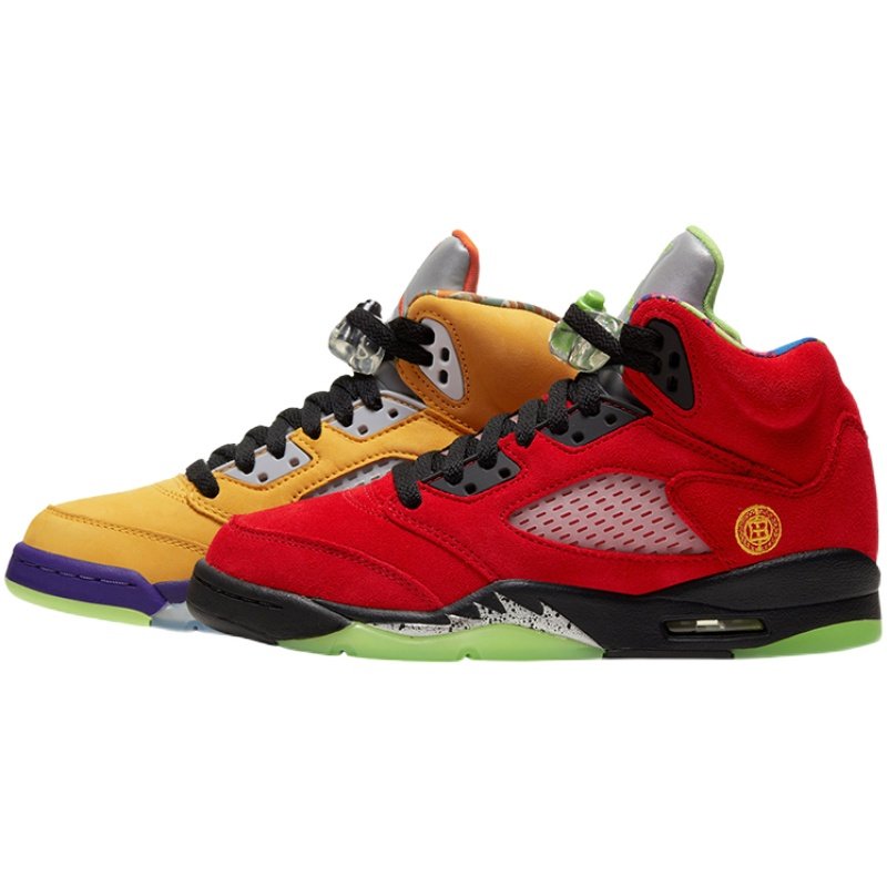 air jordan 5 what the aj5 鸳鸯东京休闲篮球鞋cz6415-700