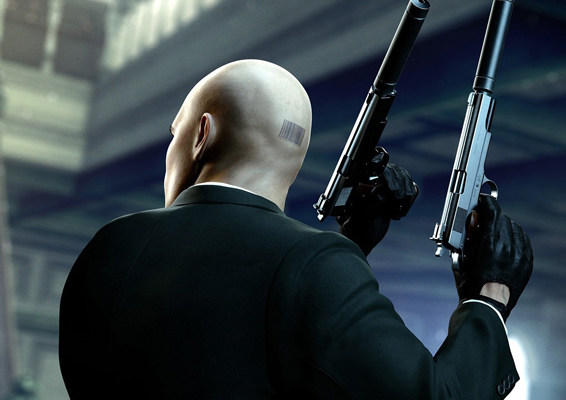 杀手代号47电影海报寝室书房客厅装饰画牛皮纸相框挂画墙画壁画