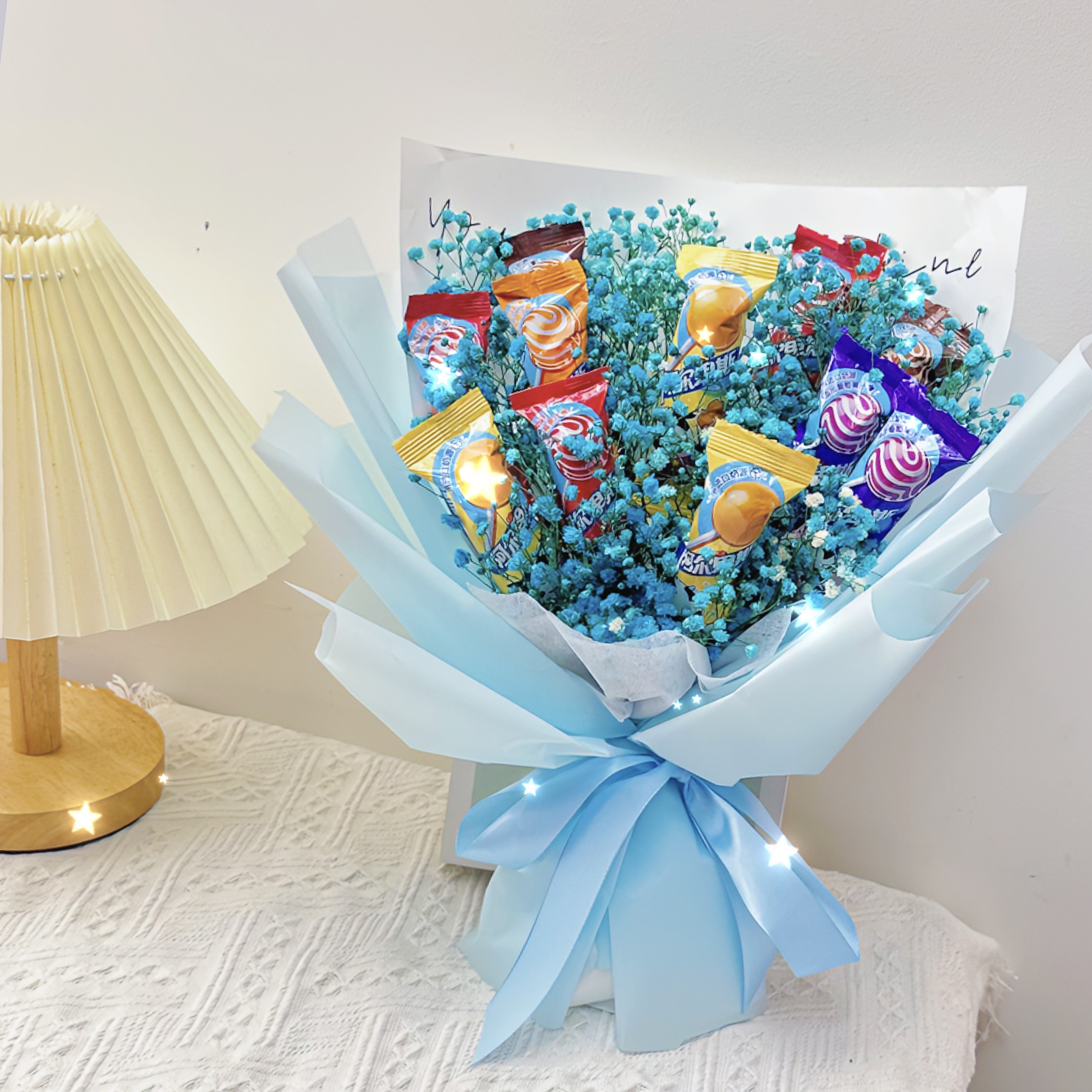 棒棒糖糖果花束成品生日礼物送女生零食花闺蜜儿童创意38妇女节
