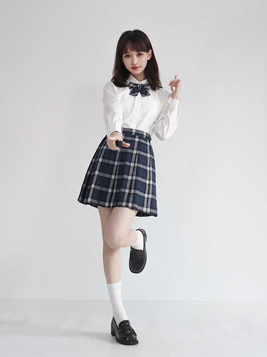 jk制服裙长