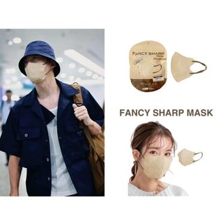 王阳明星同款日本fancysharp mask立体3D撞色高颜值男女成人口罩