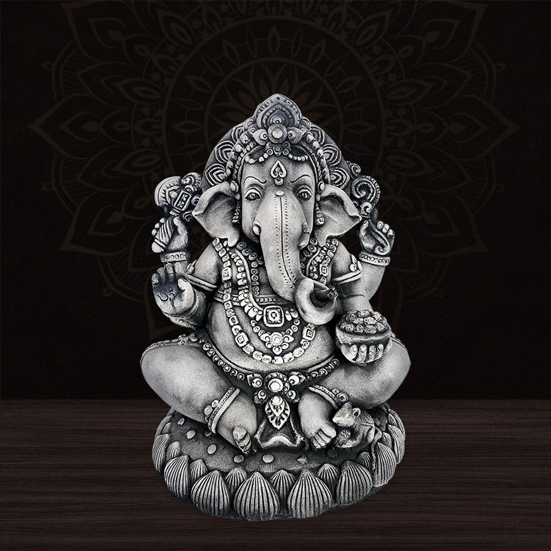 泰国砂岩象神装饰摆件室内客厅玄关装饰室外庭院流水景观园林雕塑