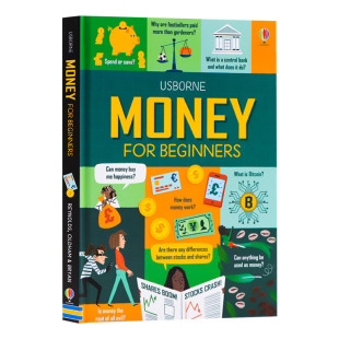 初学者的金钱学 Money for Beginners 英文原版书 树立正确金钱消费观 儿童金融知识理财启蒙书 货币知识百科 进口英语书籍