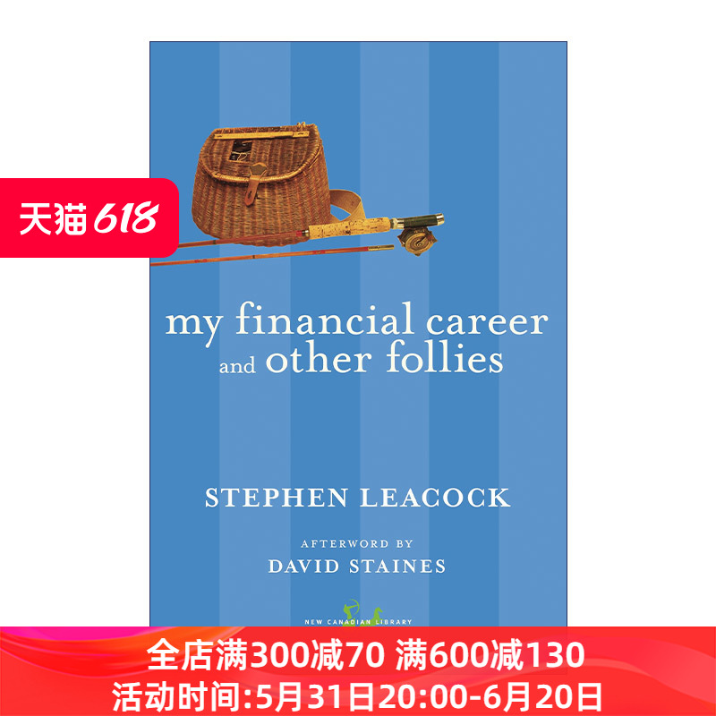 英文原版 My Financial Career and Other Follies New Canadian Library 我的理财生涯与其他蠢事 英文版 进口英语原版书籍