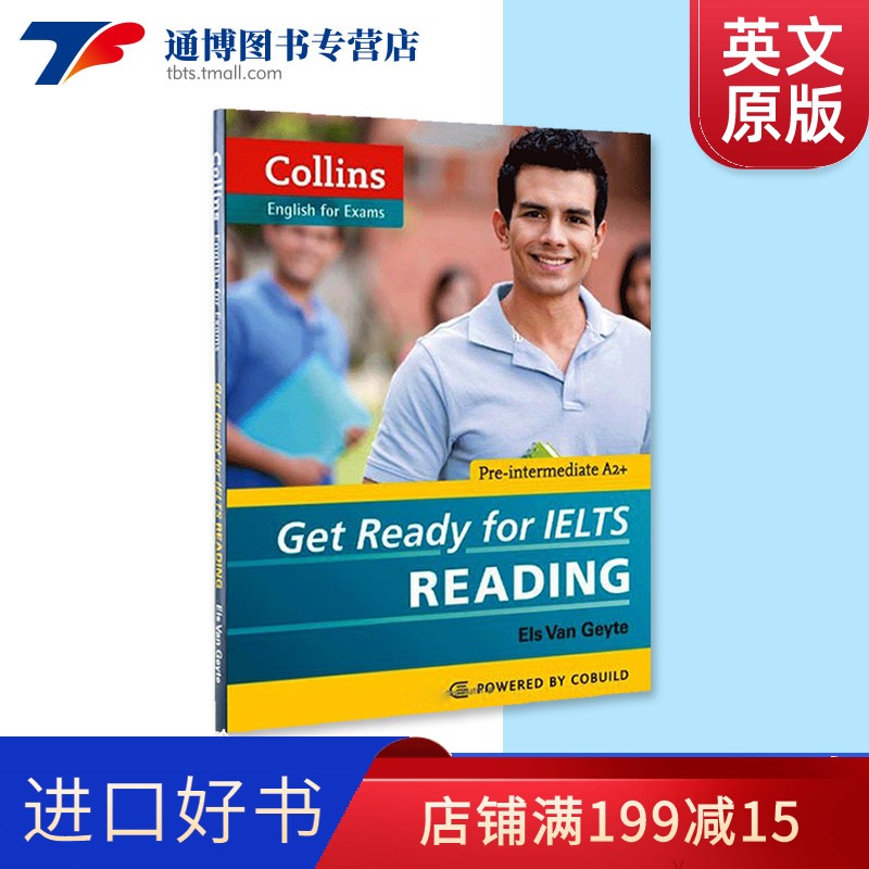 Collins Basics IELTS read Get Ready for IELTS Reading English edition IELTS preparation Examination guidance book Imported English bookin the Books/Magazine/Newspaper , Imported Books(Including Hong Kong and Taiwan) , Original book exam class category - from Buy2taobao.com to provide professional Taobao agent buy service