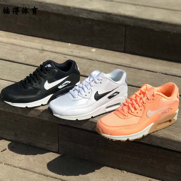 楠得耐克nikeairmax90奥利奥女跑步鞋325213047